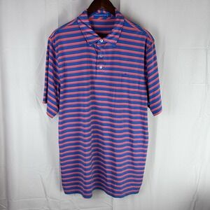 Southern‎ Tide T3 Tide To Trail Meridian Blue Polo Shirt Men's XL